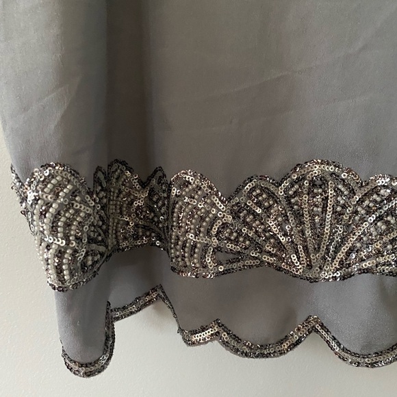 Express Sequins Open Back Camisole - Picture 3 of 6